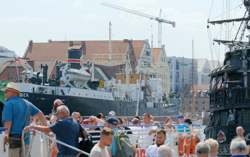 28 - The SS Sołdek is a prominent museum ship anchored on the Motława River in Gdańsk, Poland